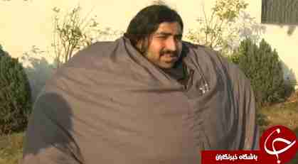 خان بابای ۴۴۰ کیلویی پاکستانی خبرساز شد